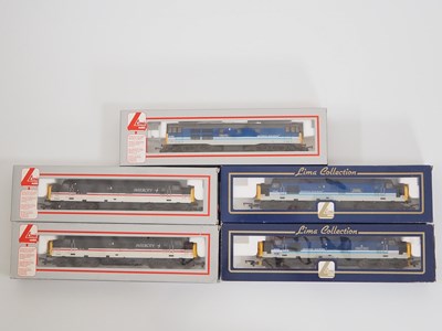 Lot 420 - A group of LIMA OO gauge diesel and electric...