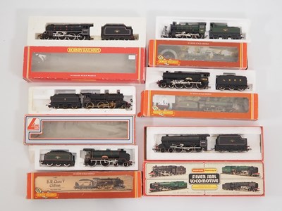 Lot 428 - A group of HORNBY and LIMA OO gauge steam...