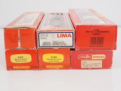 Lot 428 - A group of HORNBY and LIMA OO gauge steam...