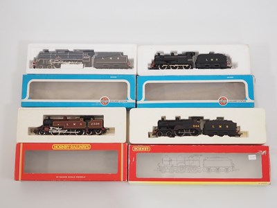 Lot 430 - A group of OO gauge LMS steam locomotives by...