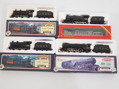 Lot 436 - A group of OO gauge steam locomotives by...