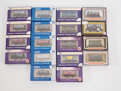 Lot 437 - A group of DAPOL boxed OO gauge wagons...