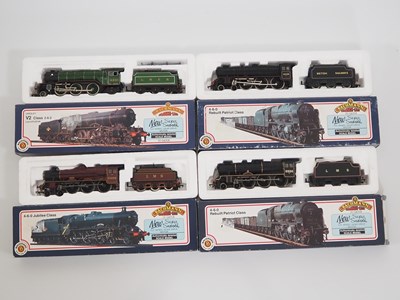 Lot 444 - A group of BACHMANN OO gauge steam locomotives...