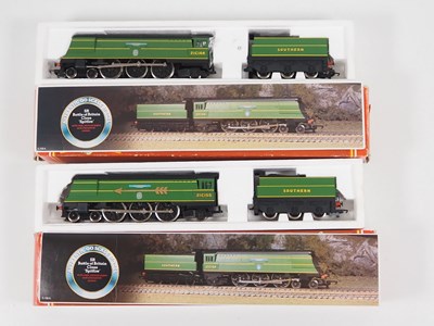 Lot 481 - A pair of HORNBY OO gauge Battle of Britain...