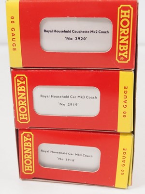 Lot 489 - A HORNBY R4197 OO gauge 'The Royal Train'...
