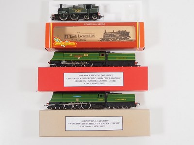 Lot 537 - A group of boxed and unboxed OO gauge steam...