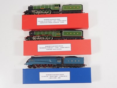 Lot 539 - A group of unboxed HORNBY OO gauge steam...