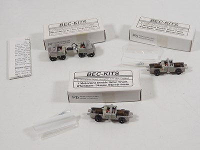 Lot 542 - A group of BEC-KITS OO gauge tram motorising...