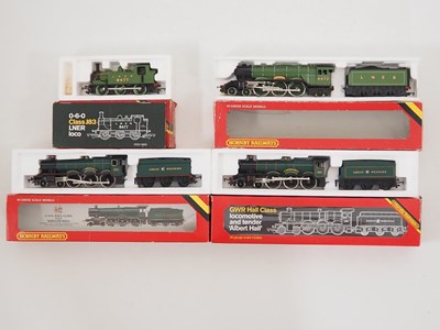 Lot 551 - A group of HORNBY OO gauge steam locomotives...