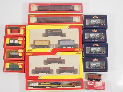 Lot 579 - A group of boxed OO gauge rolling stock by...