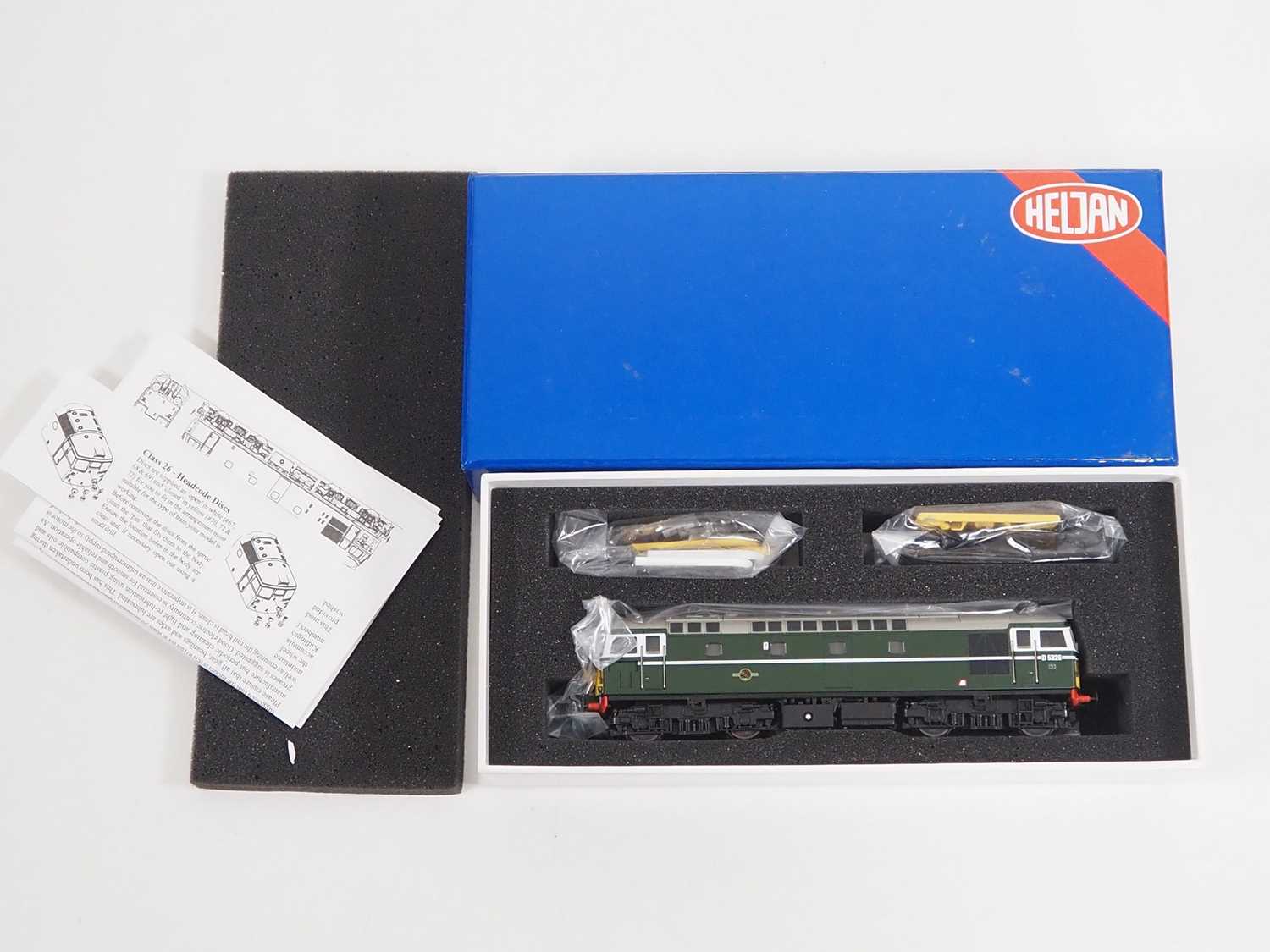 Lot 583 - A HELJAN OO gauge 2601 class 26 diesel