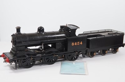 Lot 608 - A 3.5 inch gauge live steam scratch built...