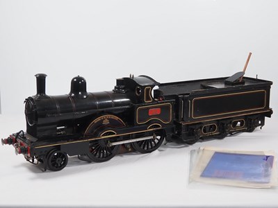 Lot 610 - A 3.5 inch gauge live steam scratch built LNWR...