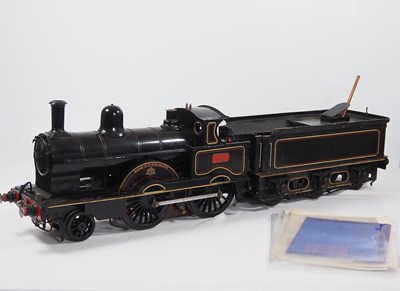 Lot 610 - A 3.5 inch gauge live steam scratch built LNWR...