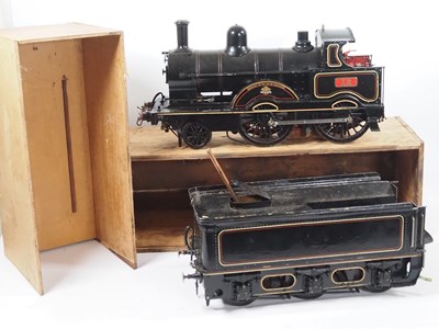 Lot 610 - A 3.5 inch gauge live steam scratch built LNWR...