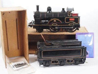 Lot 610 - A 3.5 inch gauge live steam scratch built LNWR...