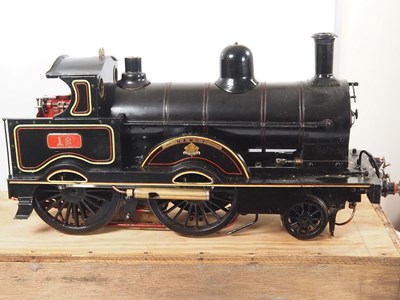 Lot 610 - A 3.5 inch gauge live steam scratch built LNWR...