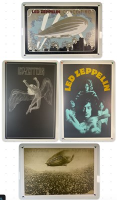 Lot 195 - LED ZEPPELIN - A group of four lithographs...