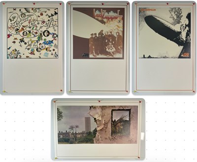 Lot 196 - LED ZEPPELIN - A group of four lithographs...