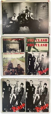 Lot 204 - THE CLASH - A group of album artwork...