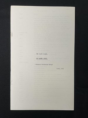 Lot 62 - A group of four Dialogue continuity scripts...