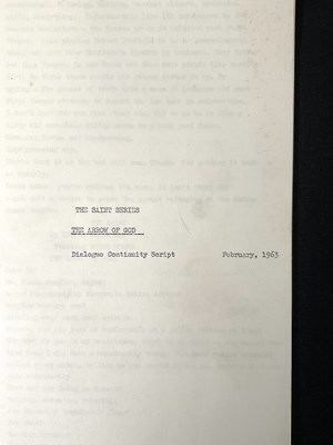 Lot 62 - A group of four Dialogue continuity scripts...