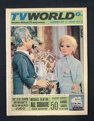 Lot 312 - A copy of TV WORLD MAGAZINE (Oct 13th, 1966)...