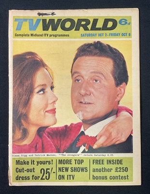 Lot 63 - A copy of TV WORLD MAGAZINE (Sept 30, 1965)...