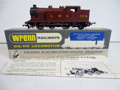 Lot 451 - OO SCALE MODEL RAILWAYS: A WRENN W2214 0-6-2...