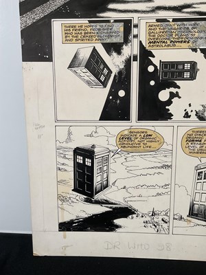 Lot 299 - Original comic book art by JOHN RIDGEWAY for...