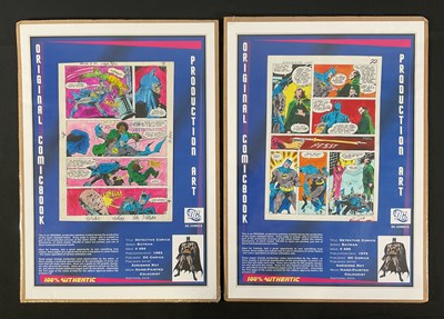 Lot 286 - ORIGINAL COMIC BOOK ART - Two pieces of...