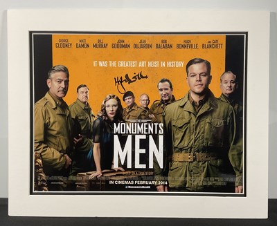 Lot 341 - A mini poster for THE MONUMENTS MEN (2014)...