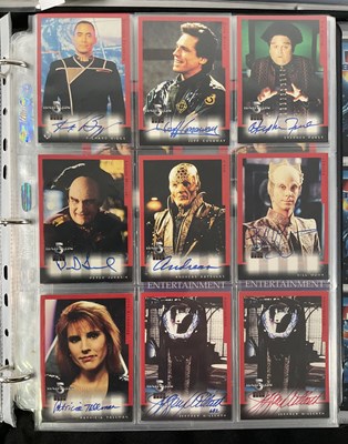 Lot 324 - A group of six folders containing BABYLON 5...