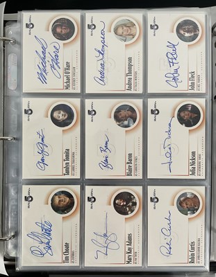 Lot 324 - A group of six folders containing BABYLON 5...