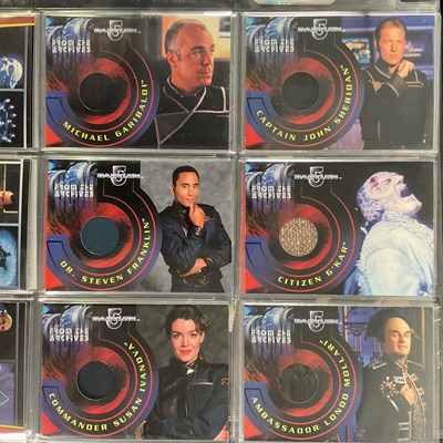 Lot 324 - A group of six folders containing BABYLON 5...