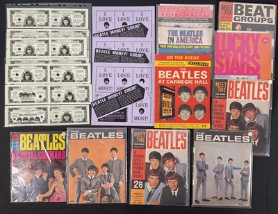 Lot 211 - A group of 1960s THE BEATLES memorabilia to...