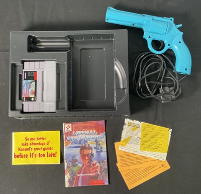 Lot 413 - LETHAL ENFORCERS (1992) Game with video game...