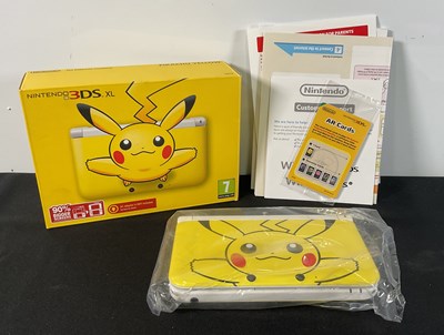 Lot 439 - NINTENDO 3DS - A special edition PIKACHU...