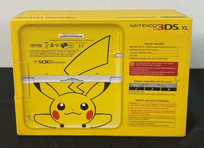 Lot 439 - NINTENDO 3DS - A special edition PIKACHU...