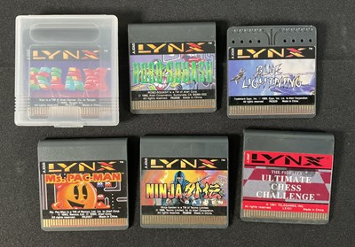 Lot 378 - An ATARI LYNX handheld games console, boxed in...