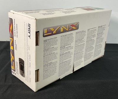 Lot 378 - An ATARI LYNX handheld games console, boxed in...