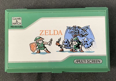Lot 376 - A ZELDA Nintendo Game and Watch multiscreen...