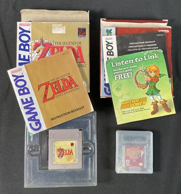 Lot 482 - ZELDA - A pair of boxed video games - THE...