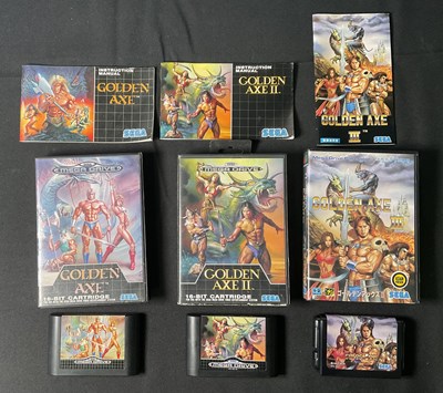 Lot 540 - SEGA MEGA DRIVE - A group of three boxed and...