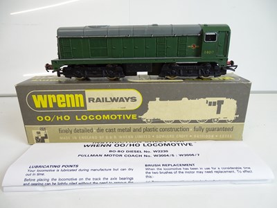 Lot 456 - OO SCALE MODEL RAILWAYS: A WRENN W2230 Bo-Bo...
