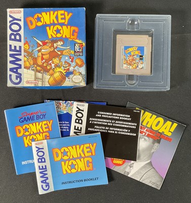 Lot 465 - NINTENDO GAME BOY - A group of four DONKEY...