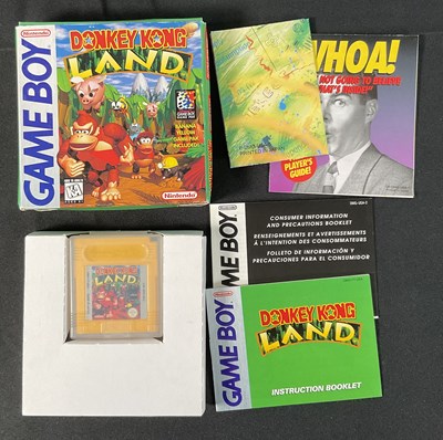 Lot 465 - NINTENDO GAME BOY - A group of four DONKEY...