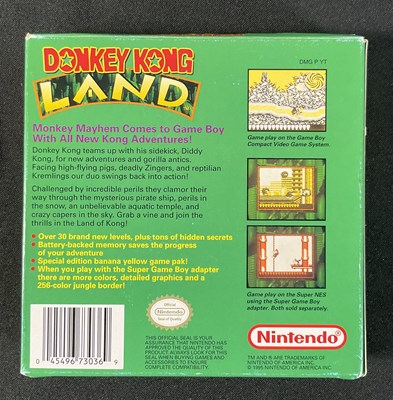 Lot 465 - NINTENDO GAME BOY - A group of four DONKEY...