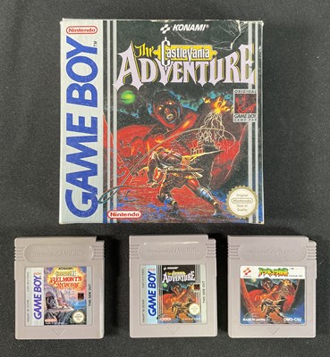 Lot 461 - NINTENDO GAME BOY - A group boxed and unboxed...