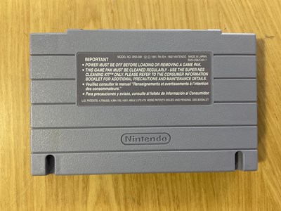 Lot 597 - SUPER NINTENDO (SNES) - Two boxed and complete...